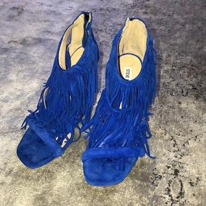 Steve Madden fringe heels